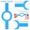imageBaby Teething Toys  Sensory Chew Stick Oral Motor Tool for Humans  Toddler Teether to Relieve Teething Pain and Massage Gums  Food Grade ampamp Easy to Clean  Chew Toys for Special Needs Chewer Blue1pc