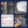 imageJohnBee Card Sleeves  3quotx4quot Hard Plastic Top Loaders for Cards  Trading Card Sleeve ampamp Baseball Card Holder  Premium Topload Ablum Photocard Holder for Sports Game ampamp Kpop Cards 1000Soft1000Hard100 Hard Sleeves