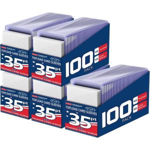 imageJohnBee Card Sleeves  3quotx4quot Hard Plastic Top Loaders for Cards  Trading Card Sleeve ampamp Baseball Card Holder  Premium Topload Ablum Photocard Holder for Sports Game ampamp Kpop Cards 1000Soft1000Hard500 Hard Sleeves  500 Soft Sleeves