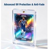image:image25ct Magnetic Card Holder  35pt Hard Cases for Trading Cards Premium UV Protection Hard Plastic Card Protector Fits Standard 25X 35 Sports Baseball Football Cards Display amp Storage
