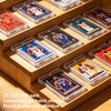 image:image25ct Magnetic Card Holder  35pt Hard Cases for Trading Cards Premium UV Protection Hard Plastic Card Protector Fits Standard 25X 35 Sports Baseball Football Cards Display amp Storage