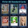 image:imageJohnBee Card Sleeves  3x4 Rigid Toploaders for Cards Hard Plastic Card Protectors Premium Trading Card Sleeves Fit for Sports Cards amp All Standard Trading Cards 100HardSleeves100SoftSleeves100 Soft Sleeves  100 Hard Sleeves