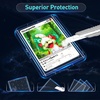 image:imageJohnBee Card Sleeves  3x4 Rigid Toploaders for Cards Hard Plastic Card Protectors Premium Trading Card Sleeves Fit for Sports Cards amp All Standard Trading Cards 100HardSleeves100SoftSleeves100 Hard Sleeves  100 Soft Sleeves