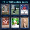 image:image400 Card Sleeves Top Loaders for Cards 35pt 3x4 Clear 200Soft200Hard  Fit 25 x 35 Trading Baseball Soccer Sports Cards Kpop Photocard Game Cards HD AntiScratch for Collection amp Display